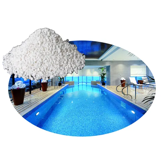 Swimming Pool Water Treatment TCCA 90 Granule Powder Tablets 25kg Bucket ISO90001 Certified