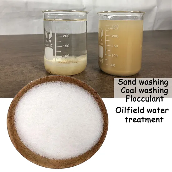 Flocculant PAM Polyacrylamide 25kg Bag for Sewage Treatment White Granulars