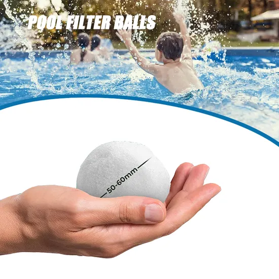 Fiber Bio Balls Biological Filter Media for Swimming Pool Pond Aquarium with 700g/bag
