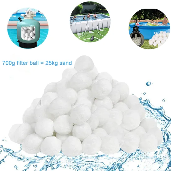 Swimming Pool Filter Fiber Balls 700g/bag for Sand Filters Efficient Water Filtration - Image 5