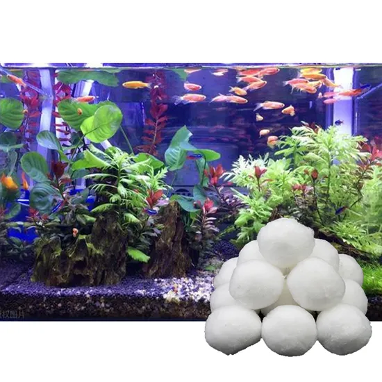 Pool Filter Ball Eco-Friendly Polyester Media for Swimming Pool Filtration 96% Porosity