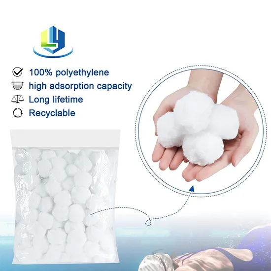 Swimming Pool Textile Fiber Filter Ball for Water Treatment, CE & ISO9001 Certified, 700g/bag