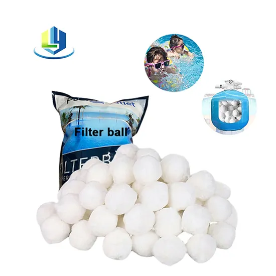 Water Treatment Filter Balls 3 Micron Filtration Efficiency Acrylic Fiber 30-50mm