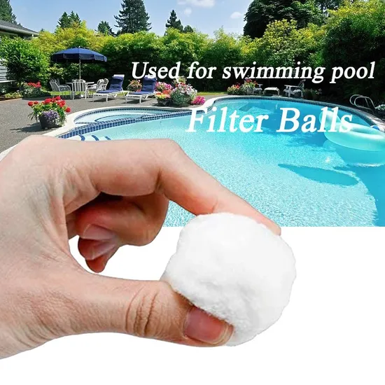 50mm 30mm Polyester Fiber Aquarium Pool Filter Balls for Efficient Water Treatment 20-50m/H