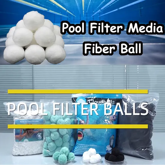 Pool Equipment 700g Filter Balls 3 Micron Efficient Filtration Bio Filter Media for Pool Clean
