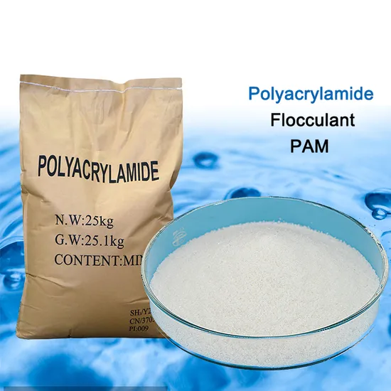 Polyacrylamide Anionic Flocculant for Water Treatment 99% Purity Powder 25kg/Bag