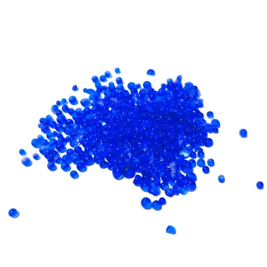 Reusable Silica Gel Indicating Granules for Preserve Flower Drying, Blue Beads 2-4mm Food Grade