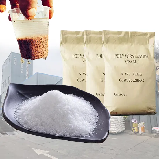 Wastewater Treatment Catinoic Anionic Polyacrylamide Apam PAM Flocculant with ISO9001 Certification