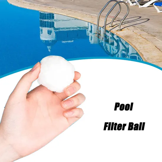 Water Clean Recyclable Sand Filter Balls 96% Porosity for Swimming Pool Aquarium Pond