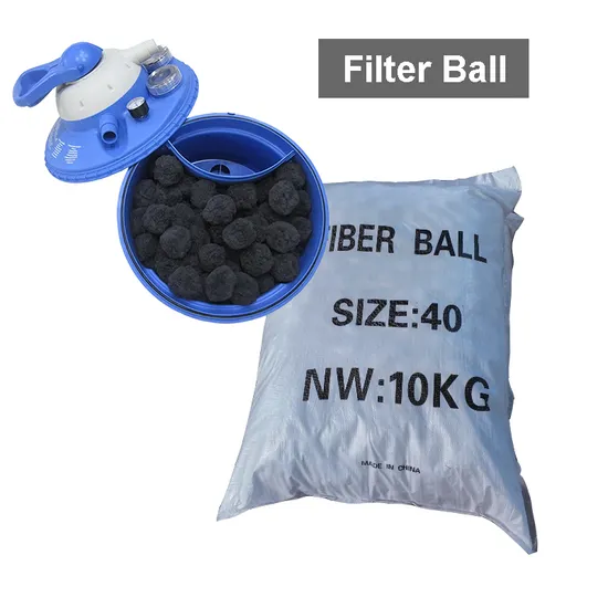 Aquarium Polypropylene Fiber Balls with 96% Porosity for Swimming Pool Filtration Media