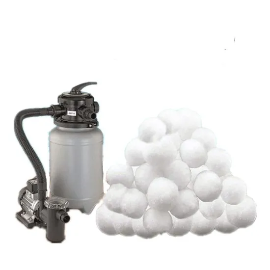 High Sewage Interception Bio Filter Balls 3 Micron Filtration for Swimming Pool Water Treatment