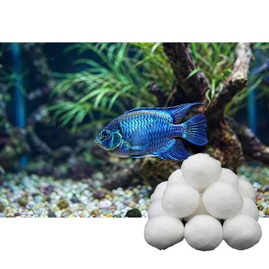 25kg Sand Replacement Filter Balls for Swimming Pool with 96% Porosity Polyester Material