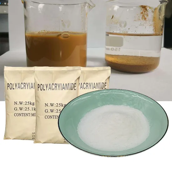 Polyacrylamide PAM Flocculant for Paper Industry Water Treatment White Granular Powder