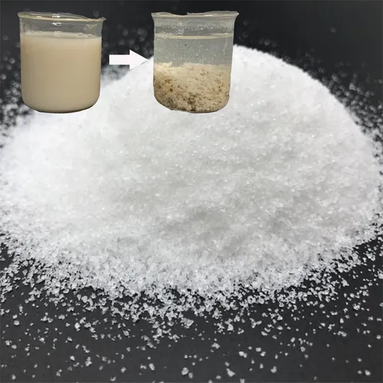 Polyacrylamide PAM Flocculant for Sewage Treatment - White Granular Anionic/Cationic Polymer