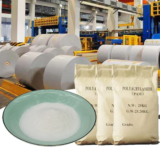 Anionic Polyacrylamide PAM Flocculant for Water Treatment & Oil Well Drilling, ISO9001 Certified White Powder