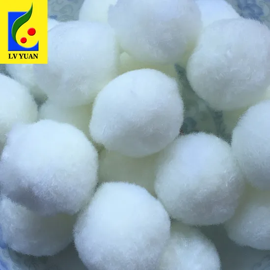 Polyester Ball Fiber Filter Media for Swimming Pool with 20-50m/H Filtering Velocity - Image 4