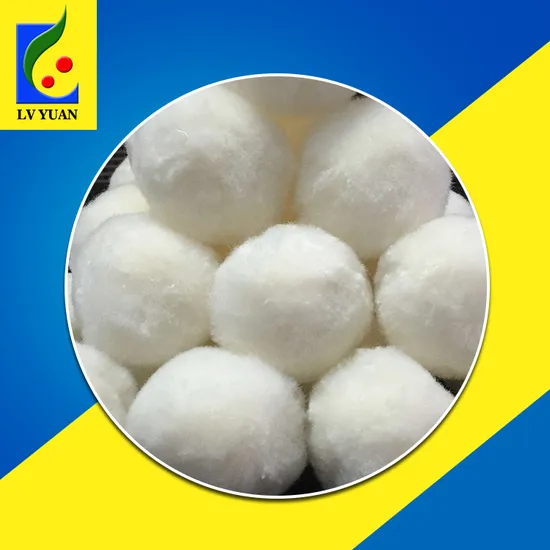 Polyester Ball Fiber Filter Media for Swimming Pool with 20-50m/H Filtering Velocity - Image 5