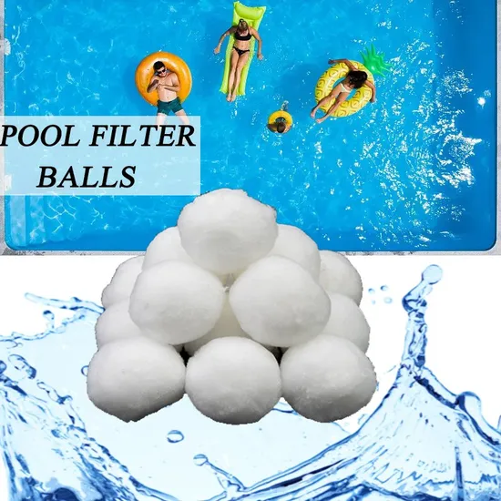 China Water Fiber Filter Media Bio Ball for Swimming Pool with 96% Porosity and 20~85m/H Filtration Rate