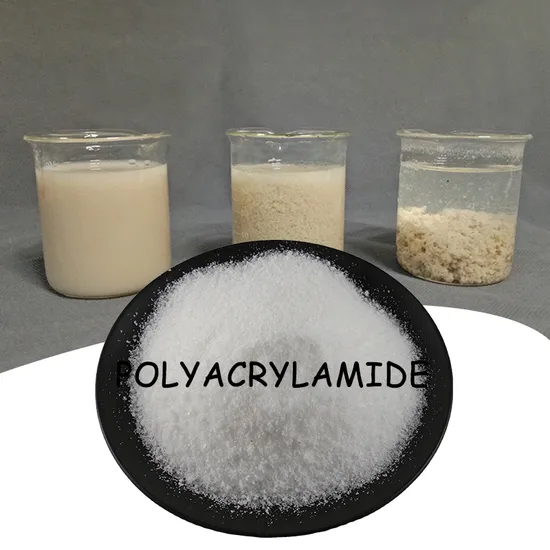 Polyacrylamide PAM Flocculant Powder Anionic/Cationic for Sewage Treatment ISO9001