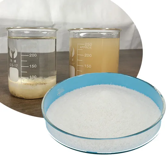 Polyacrylamide Anionic PAM Flocculant 99% Purity for Industrial Water Treatment