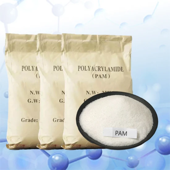 Industrial Grade PAM Polyacrylamide for Oil Drilling Auxiliary Agent 25kg/bag