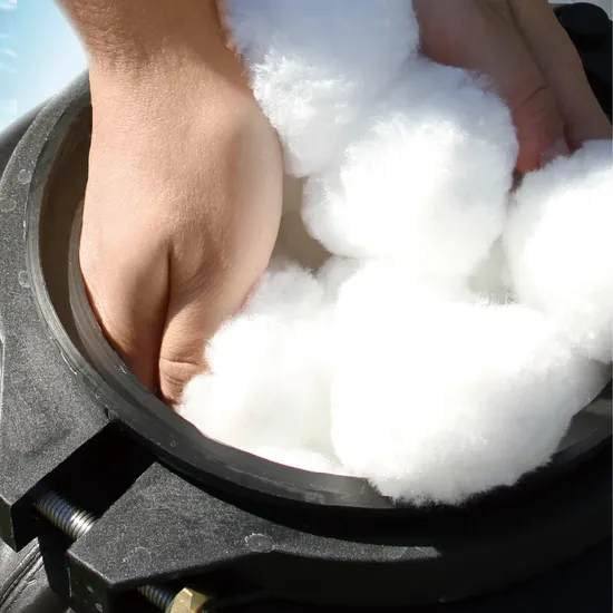 Cleaning Water Bio Polyester Fiberball Filter Media for Swimming Pool Filtration