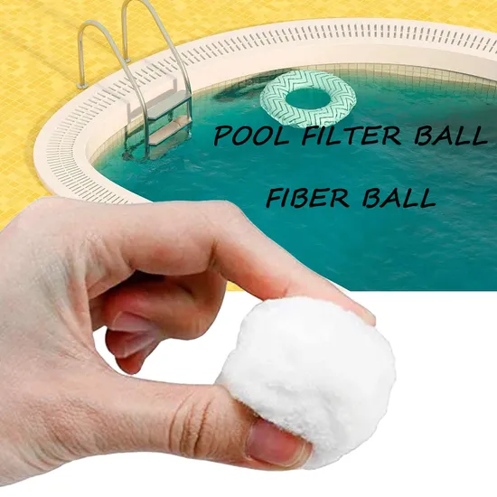 High Effective Polyester Fiber Pool Filter Ball for Commercial Swimming Pool Maintenance