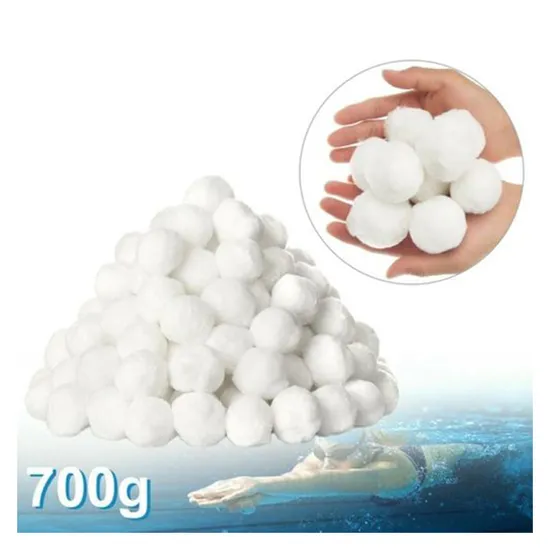 Size 50 mm Polyester Sand Replace Swimming Pool Filter Fiber Balls with 96% Porosity for Efficient Filtration