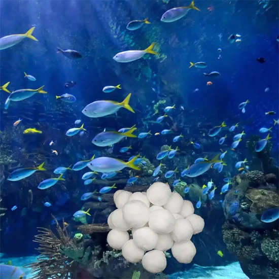 Swimming Pool Sand Filter Polyester Fiber Filter Ball 20-50m/H High Velocity Water Cleaning - 2