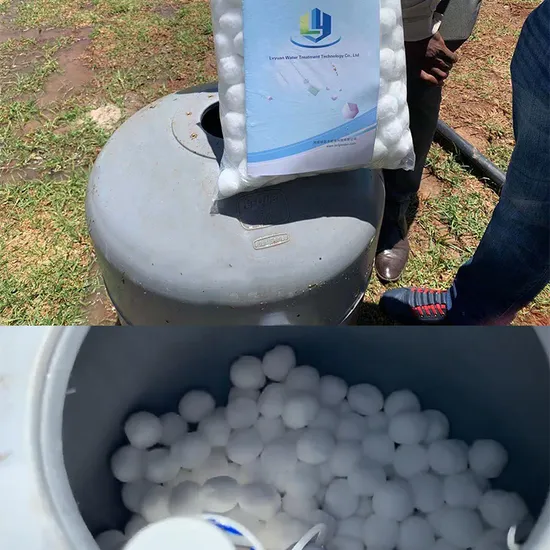 Plastic Sintered Glass Synthetic Filter Ball Roll for Swimming Pool 3micron Filtration Rate - 2