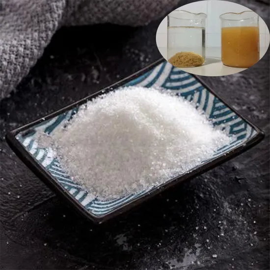 Anionic Polyacrylamide (PAM) for Sewage Treatment - White Granulars, 25kg Pack
