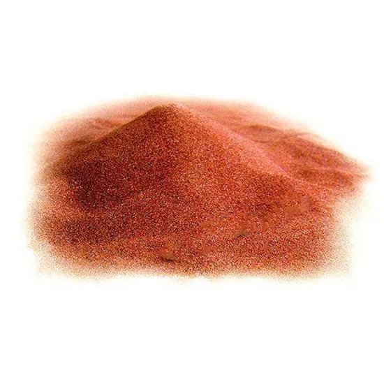 60 80 Mesh Natural Garnet Sand for Water Filtration with Surface Finish Function