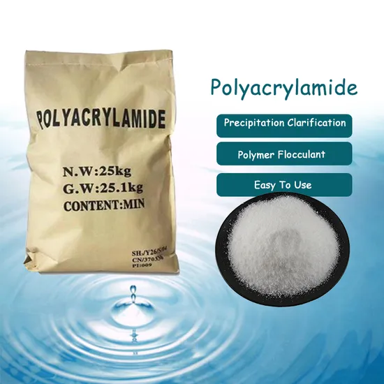 Anionic Polyacrylamide PAM 99% Solid Content for Sewage Treatment in Granular Form