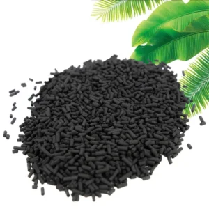 Activated Carbon Columnar for Gas Treatment, 900-1100 mg/g Iodine Value, 2-4mm Particle Size