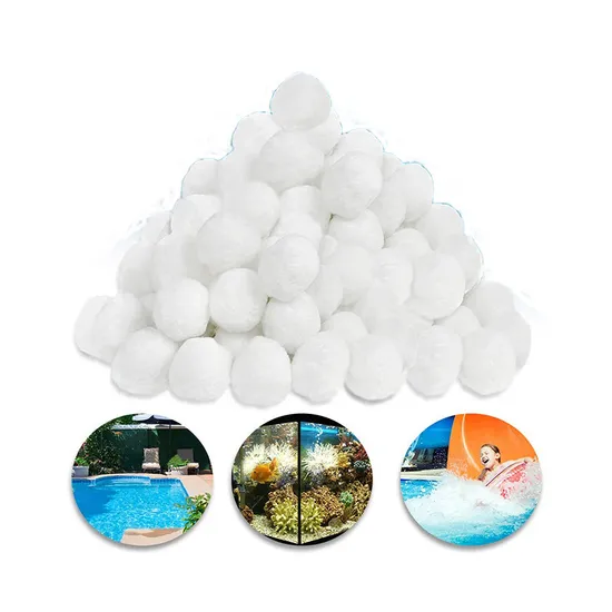 Fiber Ball Filter Media for Swimming Pool Water Treatment 700g/bag Carton Pack
