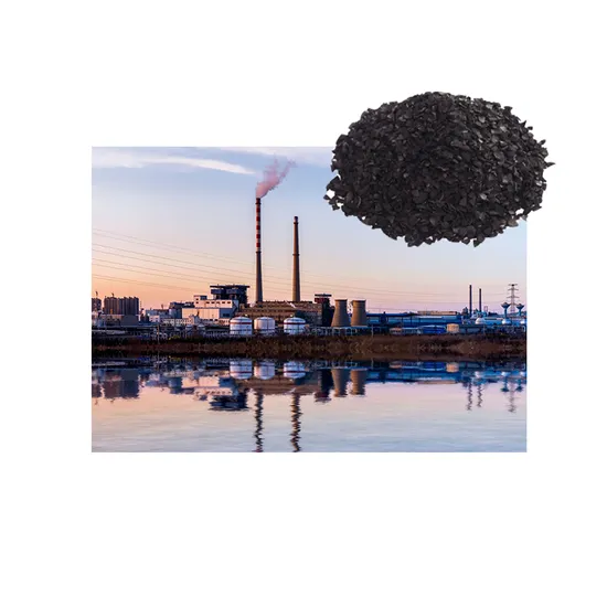 Carvão ativado granular de casca de coco para adsorção de gases — Material filtrante com alto teor de carbono