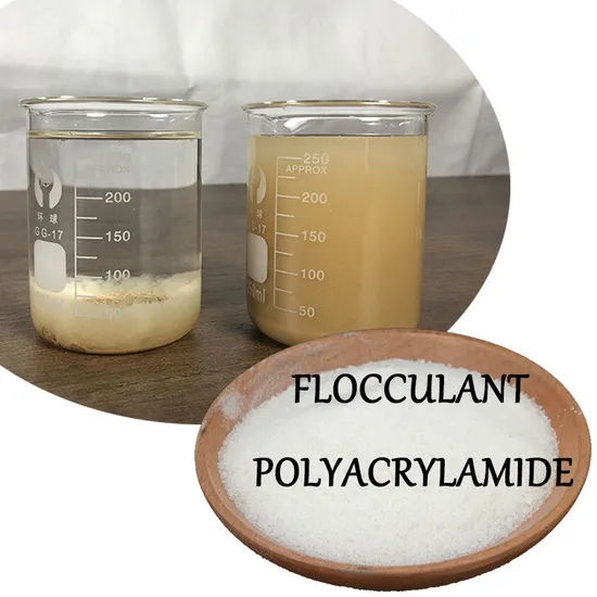 Water Treatment Chemical Flocculant Polyacrylamide for Sewage Treatment 88.5% Solid Content
