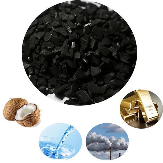 Granular Activated Carbon for Gas Adsorption High-Carbon Methylene Blue Adsorption 25kg Pack