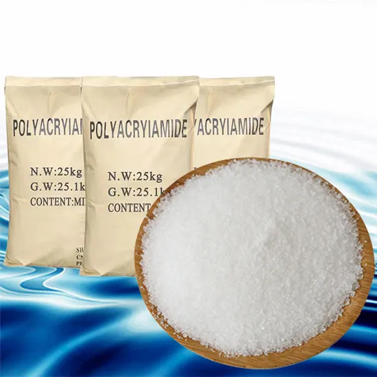 Anionic Polyacrylamide PAM Flocculant for Water Treatment & Oil Well Drilling - White Granular Powder