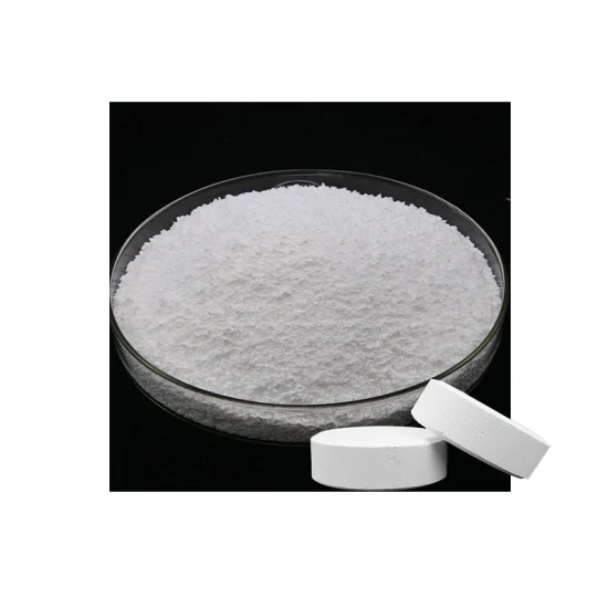 Cyanuric Acid Powder for Pool Wastewater Treatment, 25kg Drum, White