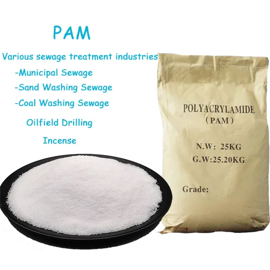 Polyacrylamide PAM Powder for Sewage Treatment - Anionic/Cationic Granular, Factory Price