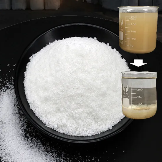 Polyacrylamide PAM Flocculant for Sewage Treatment White Granulars 25kg Bag