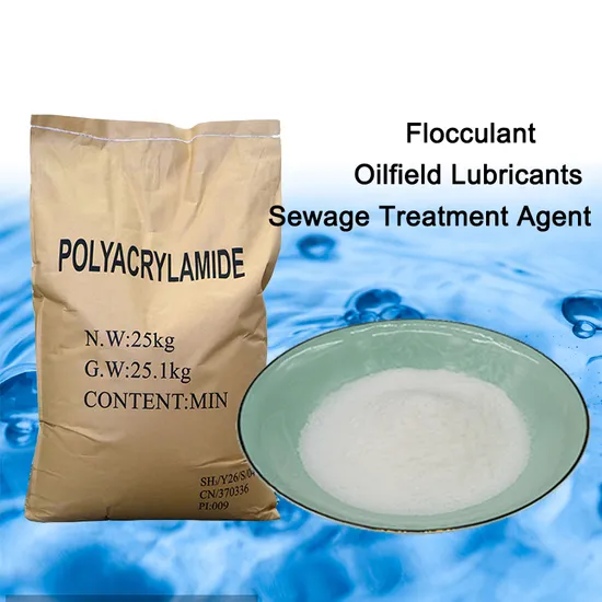 Anionic Polyacrylamide (PAM) for Sewage Treatment 99% Purity Granular 25kg/bag