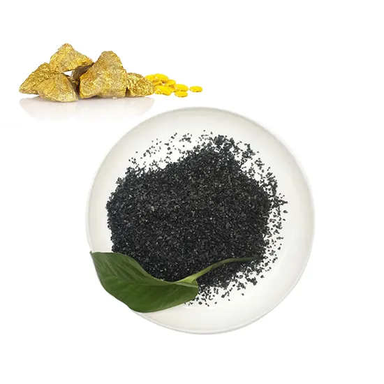 Black Activated Carbon Coconut with 900-1100 mg/g Iodine Value for Gold Recovery Filtration