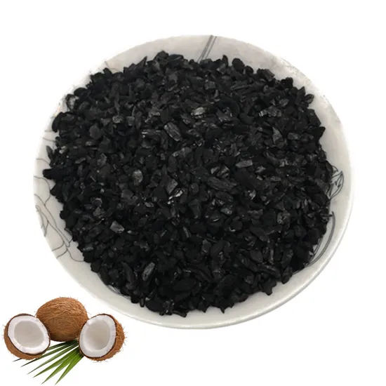 Gold Recovery 6X12 Mesh Coconut Shell Activated Carbon with 900-1100 mg/g Iodine Value for Water Treatment