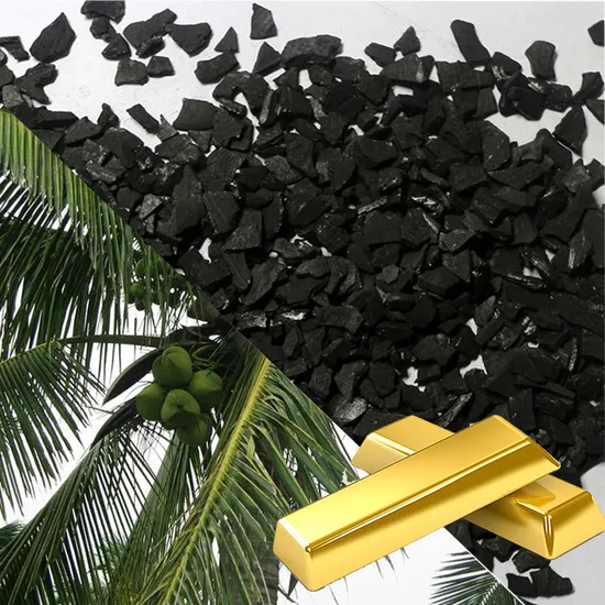 Coconut Shell Activated Carbon for Gold Recovery Water Filter 900-1100 mg/g Iodine Value