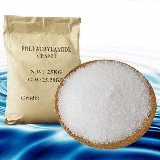 Cation Anionic Polyacrylamide Flocculant for Sewage Treatment, White Granular PAM