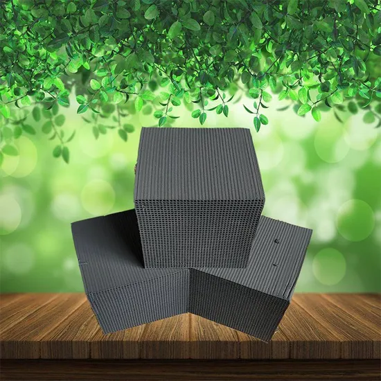 Honeycomb Activated Carbon for Acid Air Purification High-Carbon Methylene Blue Adsorption Value