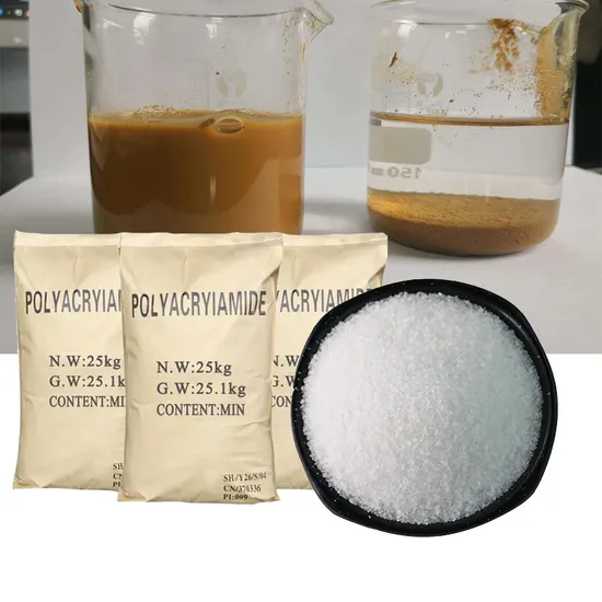 Anionic Polyacrylamide PAM Powder for Paper Industry Water Treatment 25kg Pack