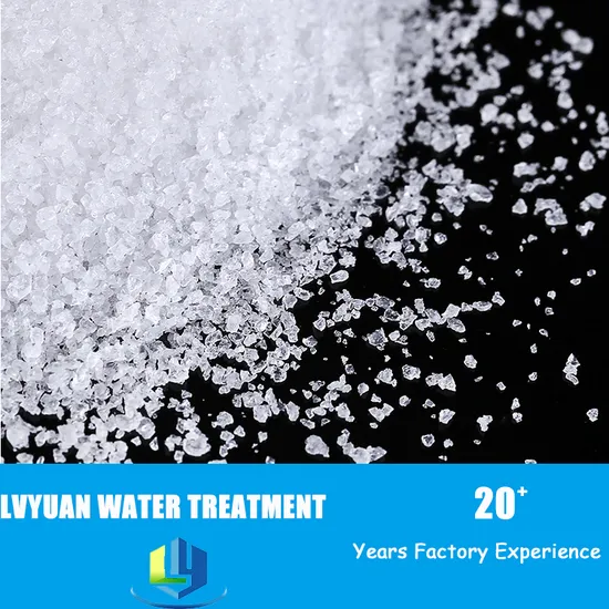 Anionic Polyacrylamide Flocculant for Water Treatment, White Granulars 88.5% Solid Content